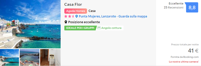 settimana a lanzarote