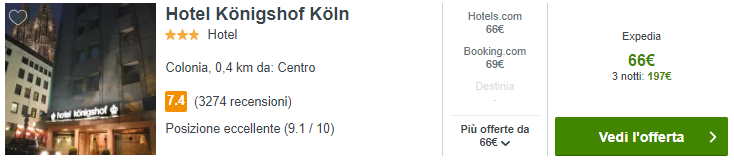 offerte per il ponte del 1 Novembre