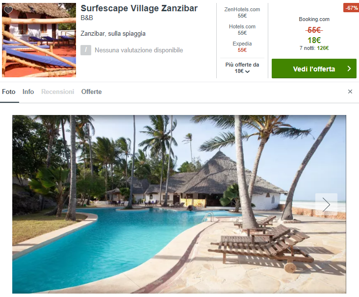 Zanzibar low cost