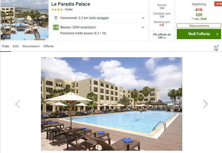 natale low cost in tunisia