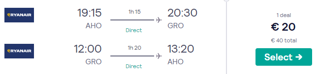 Voli low cost dalla Sardegna