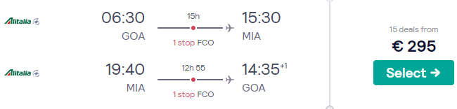 voli low cost per miami