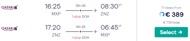 vacanza a zanzibar low cost