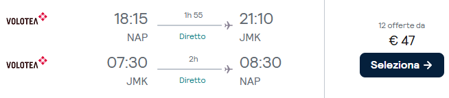 voli low cost per mykonos
